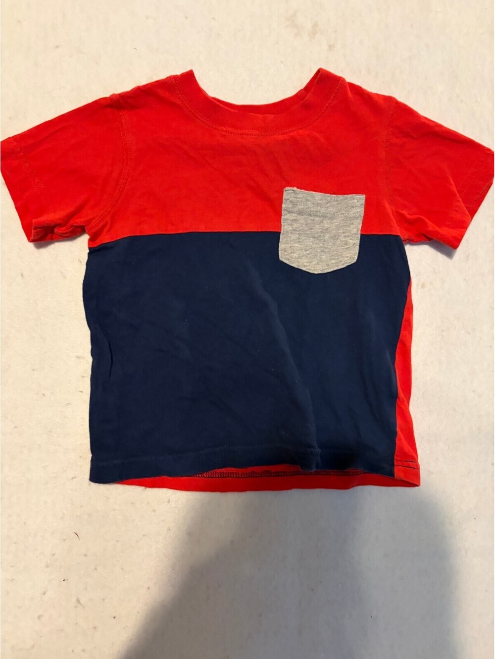 Carter's Toddler Colorblock T-Shirt with Pocket Size 2T